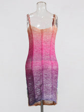 Robe courte sans manches en tricot Skyler